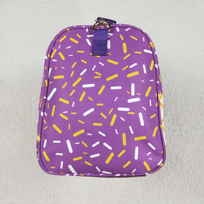 USA Shop Purple Drip Sprinkles Travel Gym Bag