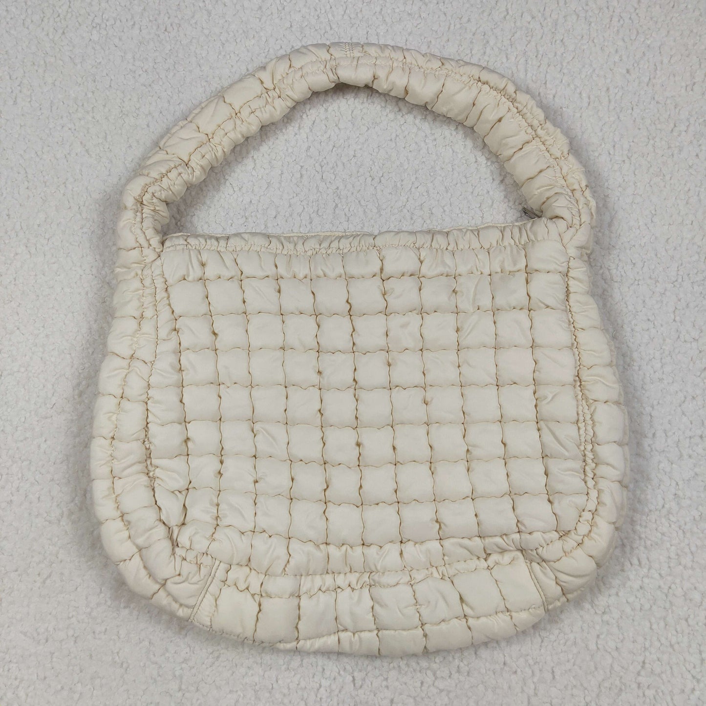 USA Shop White Soft Handbags Zipper Bag