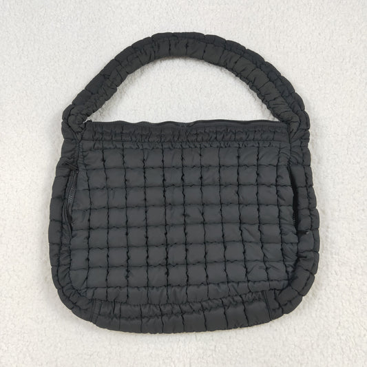 USA Shop Black Soft Handbags Zipper Bag