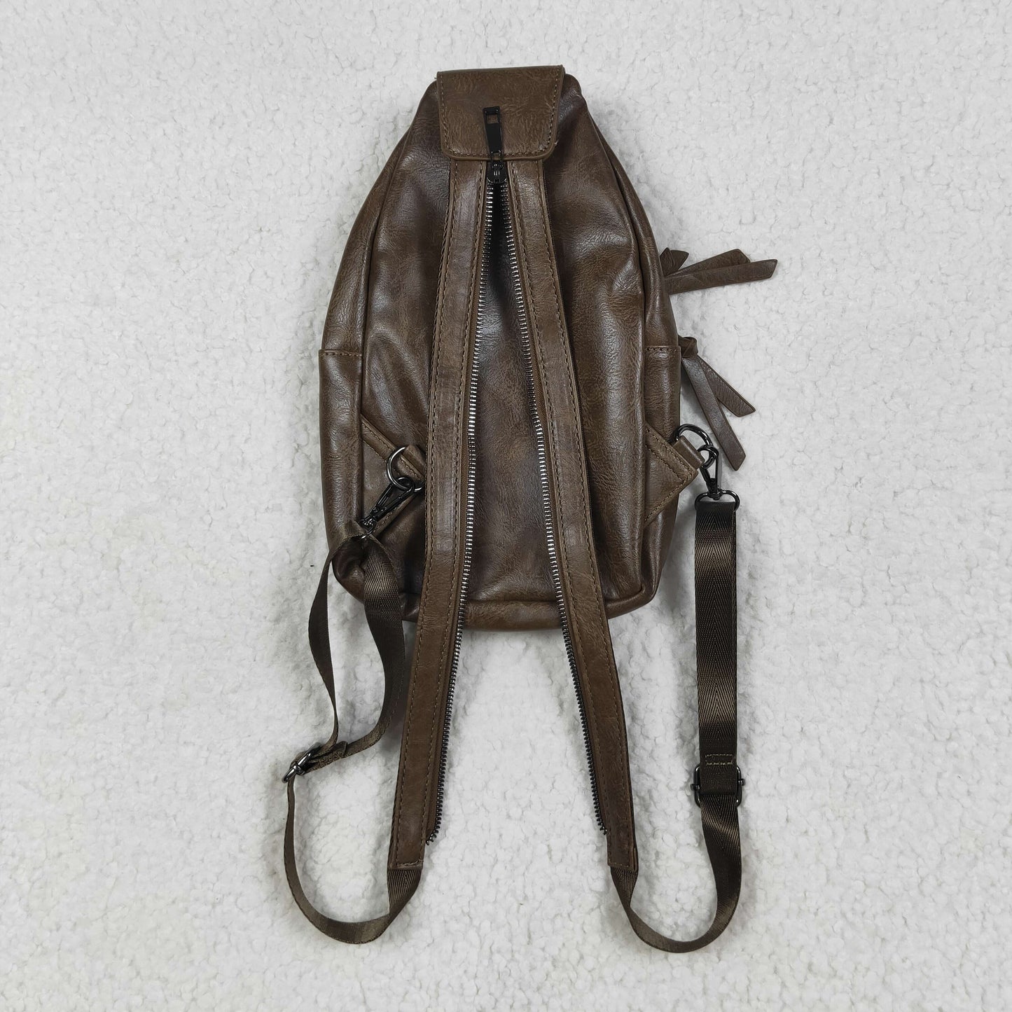 USA Shop Western Cowhide Handbags Crossbody Tassel Brown Bag