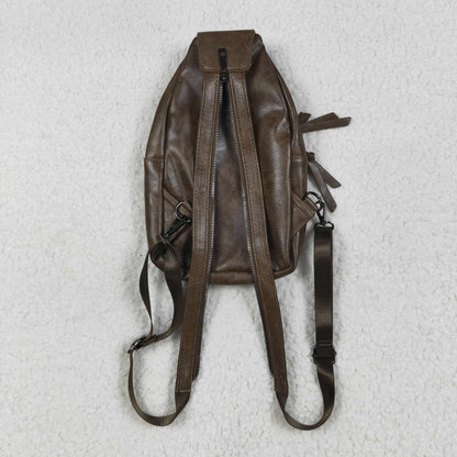 USA Shop Western Cowhide Handbags Crossbody Tassel Brown Bag