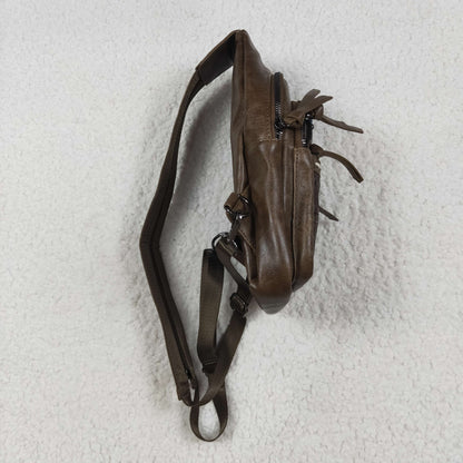 USA Shop Western Cowhide Handbags Crossbody Tassel Brown Bag