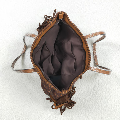 USA Shop Turquoise Handbag Brown Tassel Bag