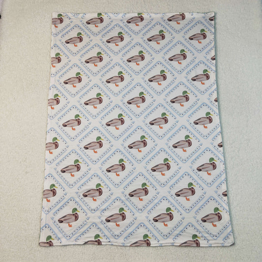 USA Shop Baby Boys Kids Ducks Hunting Minky Blanket