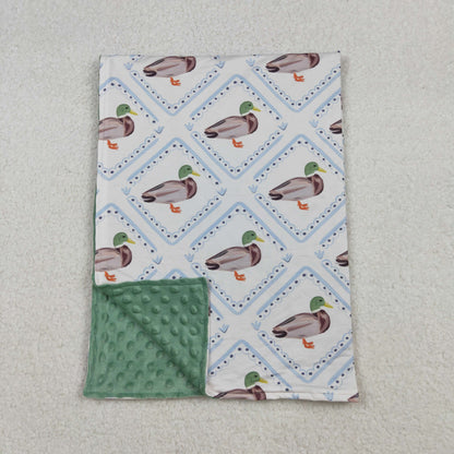 USA Shop Baby Boys Kids Ducks Hunting Minky Blanket