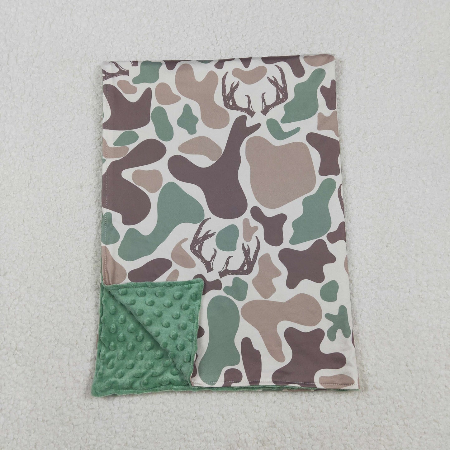 USA Shop Baby Kids Deer Camo Minky Blanket