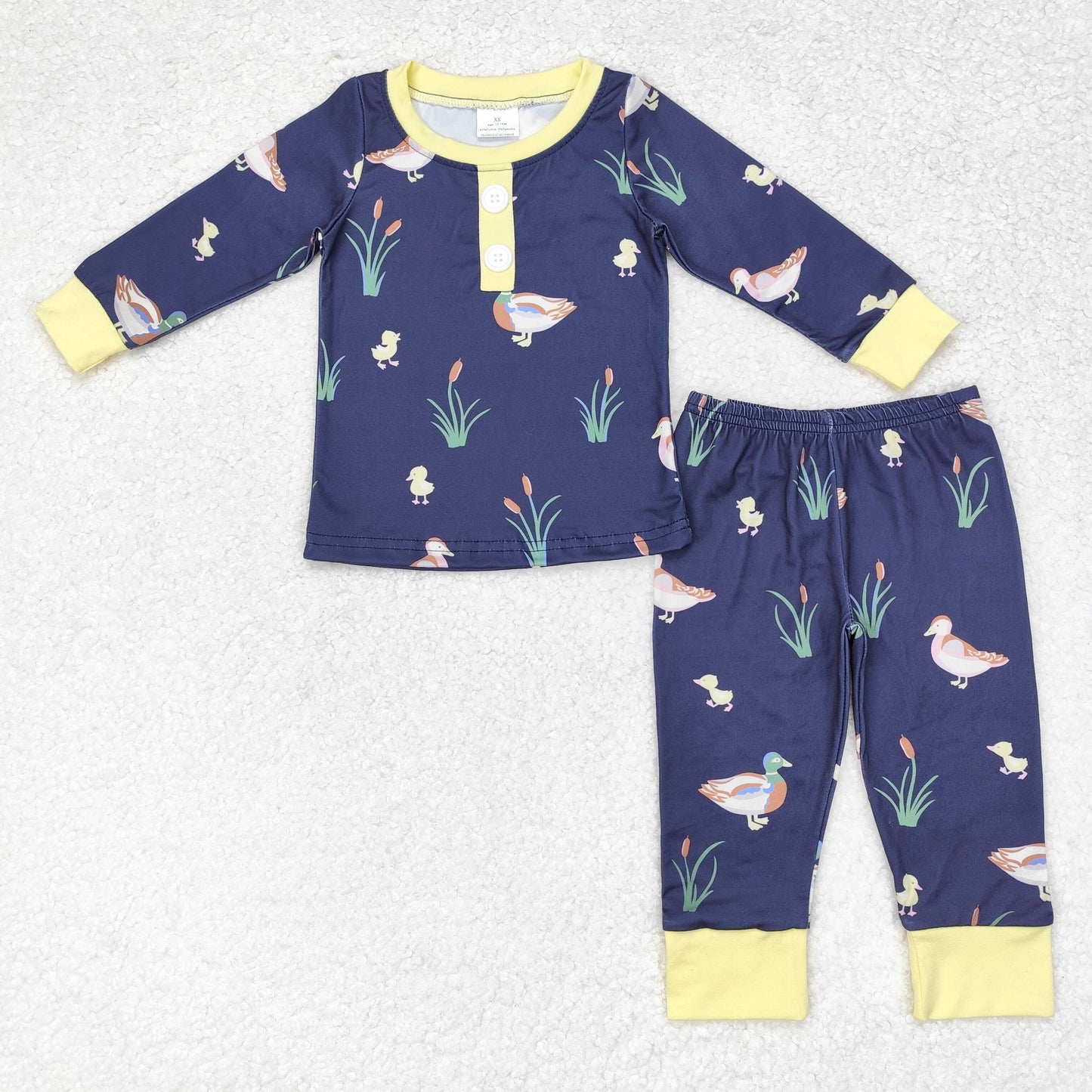 Sibling Baby Boys Long Sleeves Deer Ducks Fishing Shirts Pants Hunting Pajamas Sets