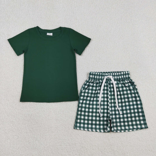 RTS Sibling Baby Boys Kids Short Sleeves Shirts Pockets Shorts Summer Sets Clothes
