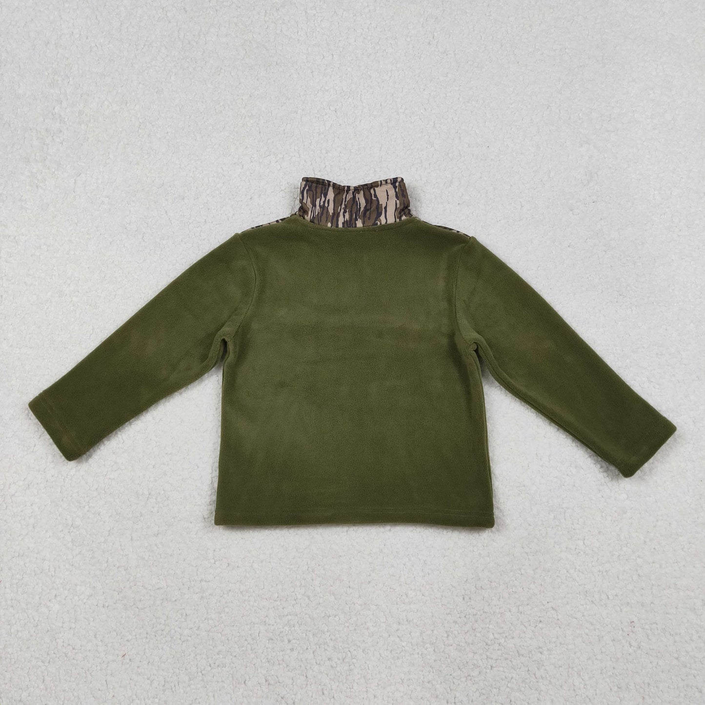 RTS Sibling Baby Boys Girls Long Sleeves Camo Hearts Bows Santa Print Zipper Fleece Pullovers Shirts Tops