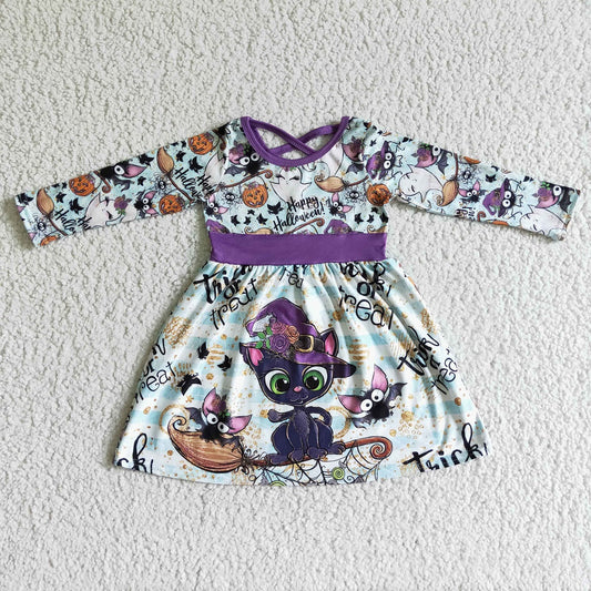 Promotion Baby Girl Halloween Pumpkins Dress