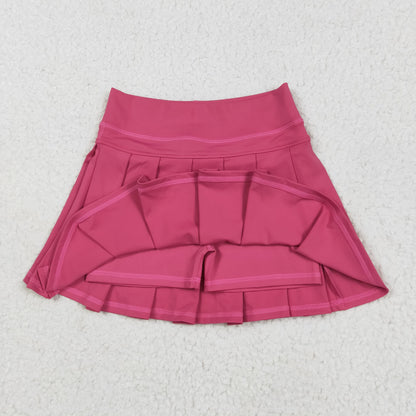RTS Baby Girl Toddler Yoga Active Shorts Skirt Skorts Sibling Colorful Bottoms ( No. 1-8 )