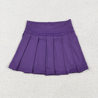 RTS Baby Girl Toddler Yoga Active Shorts Skirt Skorts Sibling Colorful Bottoms ( No. 1-8 )