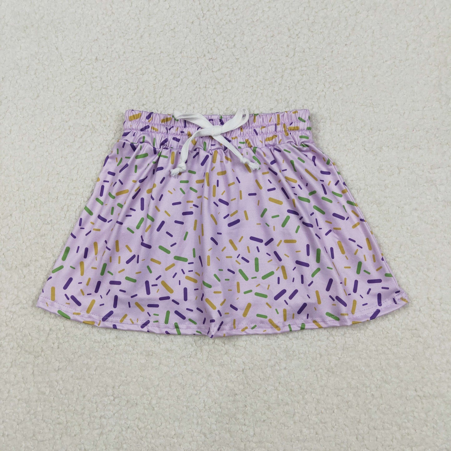 Sibling Baby Boys Girls Sprinkles Drips Hoodie Shirt Shorts Skirts Lavender Clothes