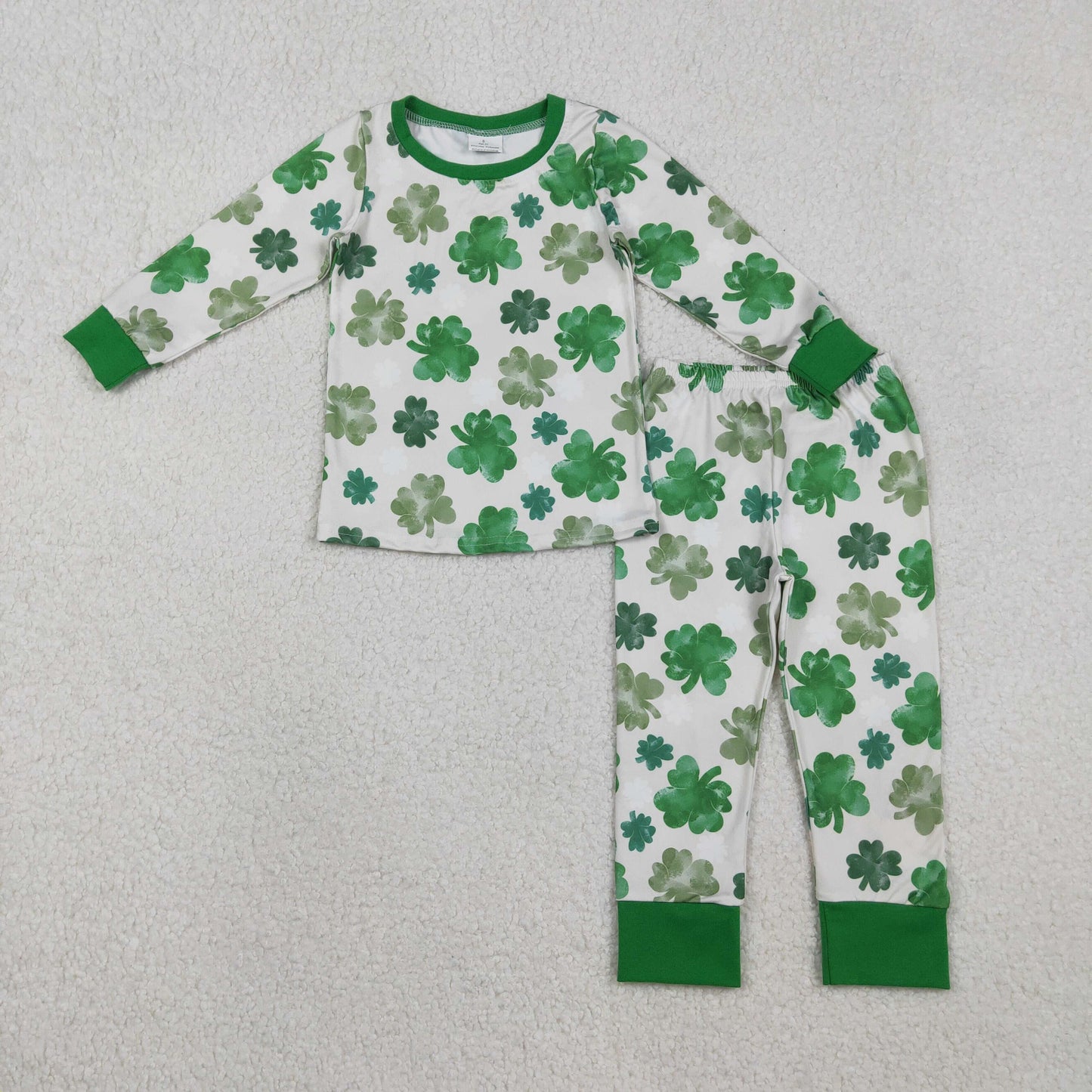 Sibling Baby Girls Kids Green Clovers Shirts Shorts Pants St Patrick Sets Clothes