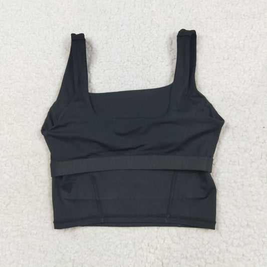 USA Shop Adult Women Sleeveless Black Yoga Active Vest Tops Clothes