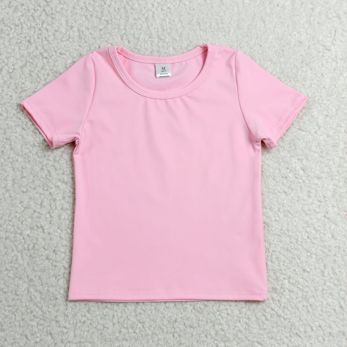 Sibling Baby Girls Kids Short Sleeves Shirts Yoga Active Pullovers Clothes