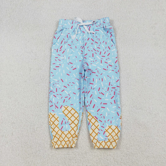 USA Shop Baby Kids Toddler Sprinkles Drip Pockets Pants Bottom Yoga Active Wear Blue Clothes