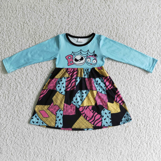 Promotion Baby Girls Kids Long Sleeves Halloween Dress