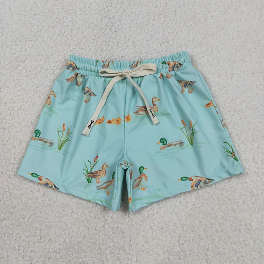USA Shop Baby Boys Kids Ducks Swimming Trunks Green Shorts Bottoms