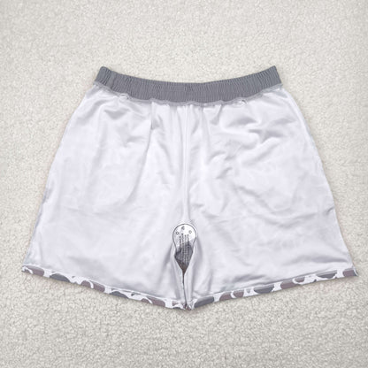 USA Shop Adult Men Grey Camo Shorts Trunks Swimsuit Bottom Clothes
