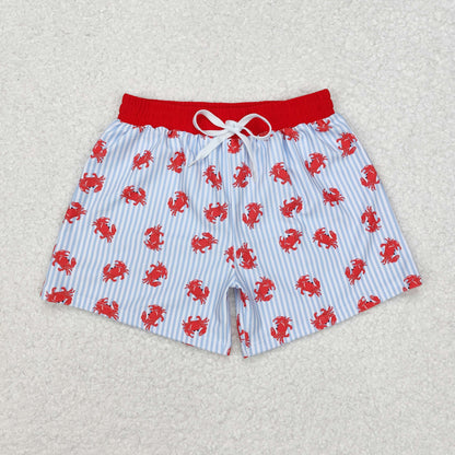 USA Shop Baby Boys Crabs Blue Stripes Shorts Swimming Trunks Bottoms Clothes