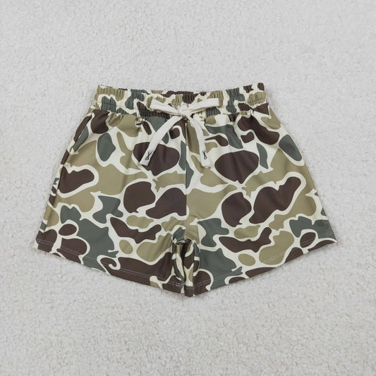 USA Shop Baby Boys Kids Green Camo Swimming Trunks Shorts Bottoms
