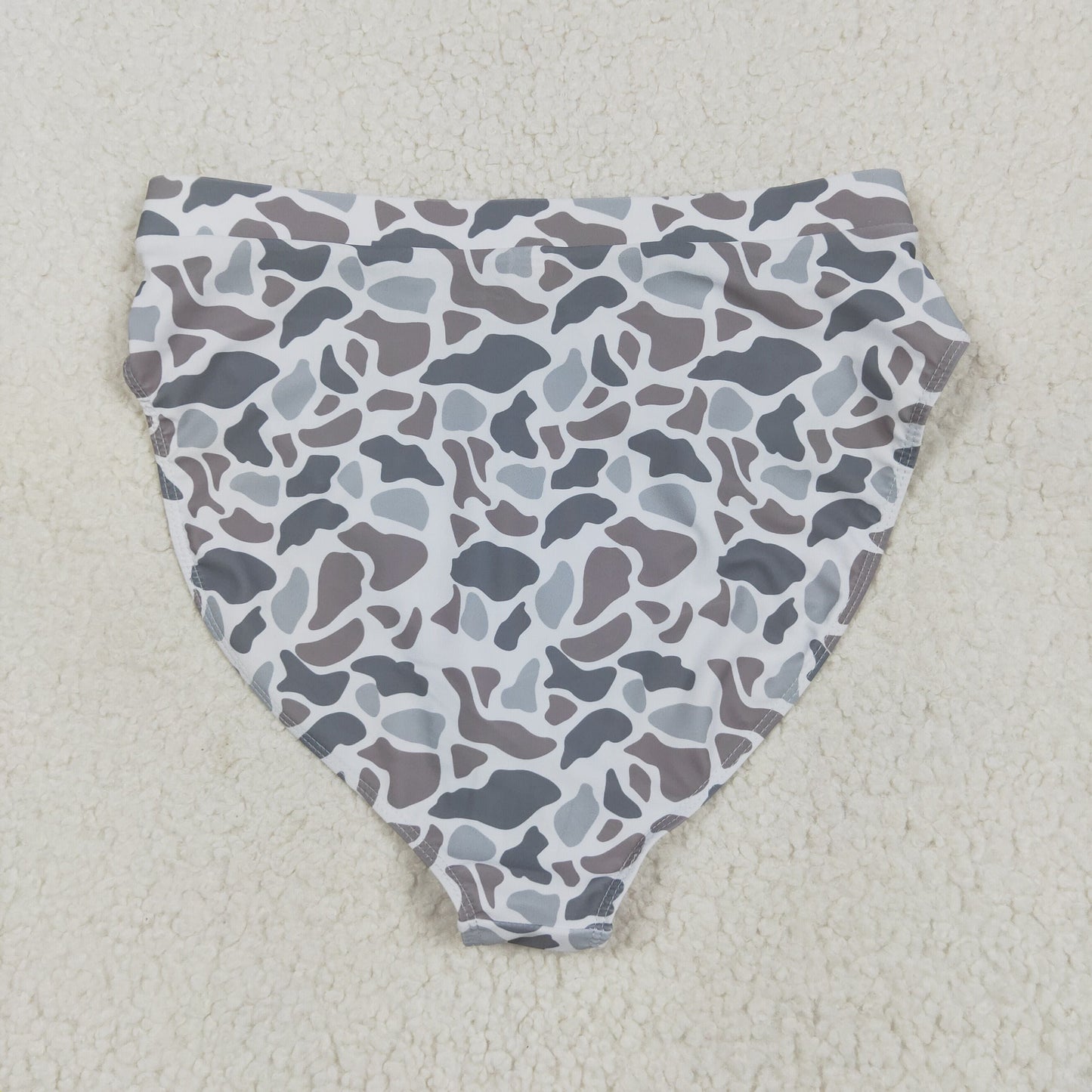 USA Shop Adult Women Grey Camo Bummie Shorts Swimsuit Bottom Clothes