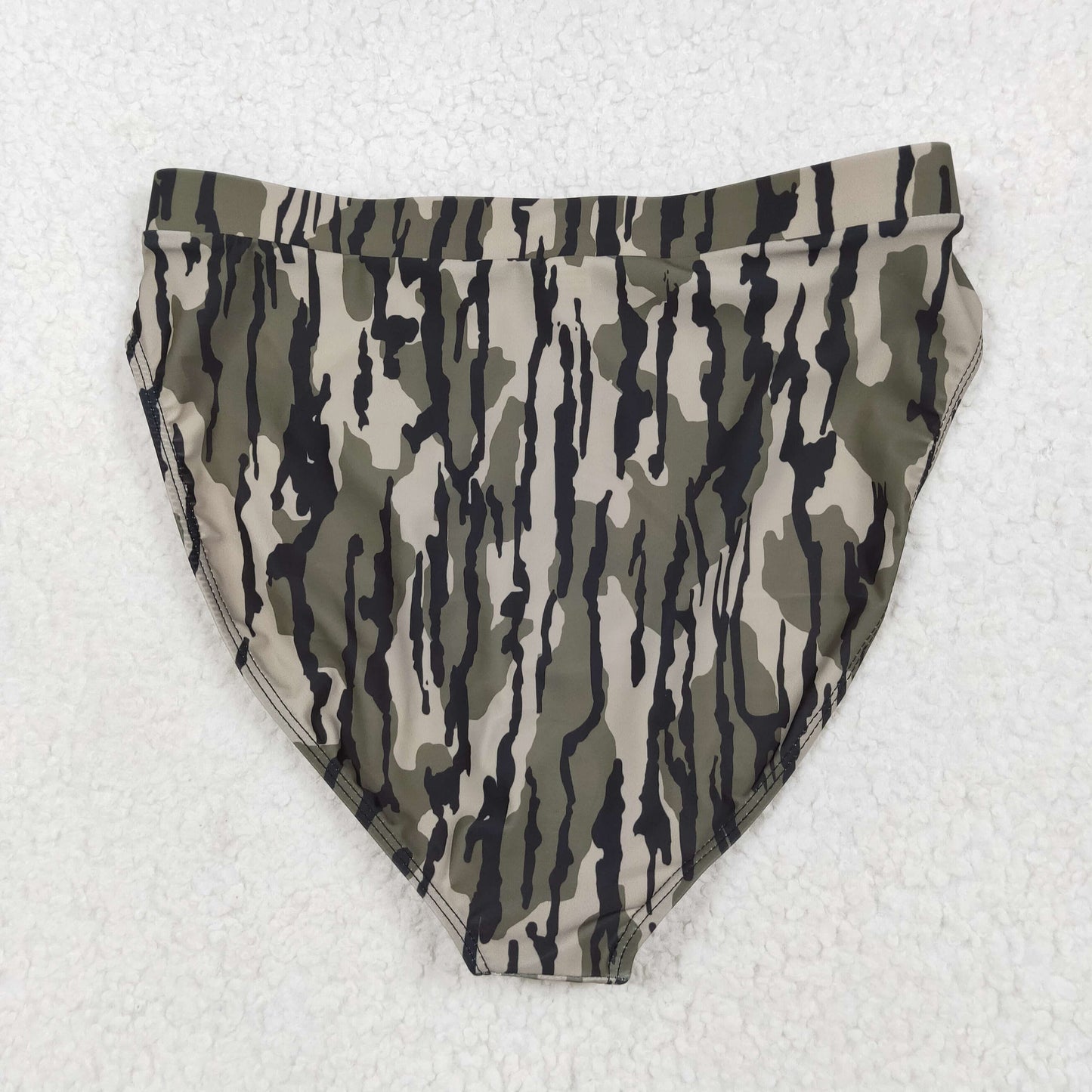 USA Shop Adult Women Olive Camo Bummie Shorts Swimsuit Bottoms Clothes