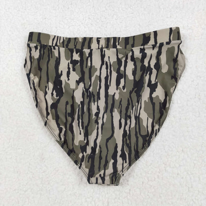 USA Shop Adult Women Olive Camo Bummie Shorts Swimsuit Bottoms Clothes