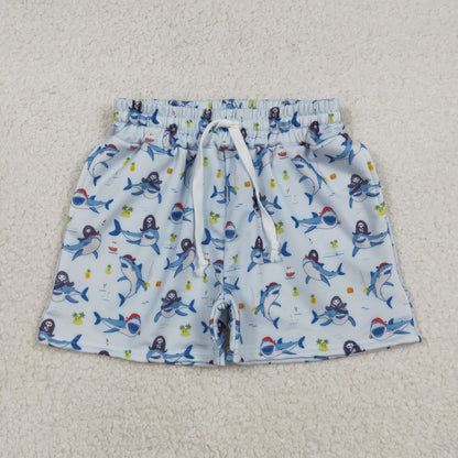 Sibling Baby Boys Kids Toddler Swim Trunks Shorts Pockets Swimwear