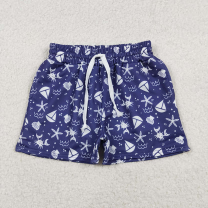 Sibling Baby Boys Kids Toddler Swim Trunks Shorts Pockets Swimwear