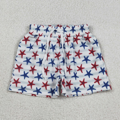 Sibling Baby Boys Kids Toddler Swim Trunks Shorts Pockets Swimwear