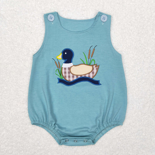 USA Shop Baby Boys Infant Sleeveless Ducks Bubble Romper Summer Clothes