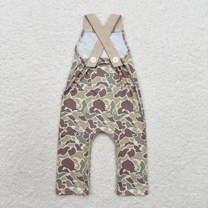 USA Shop Baby Boys Infant Embroidery Deer Camo Romper