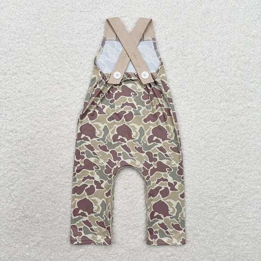 USA Shop Baby Boys Infant Embroidery Deer Camo Romper