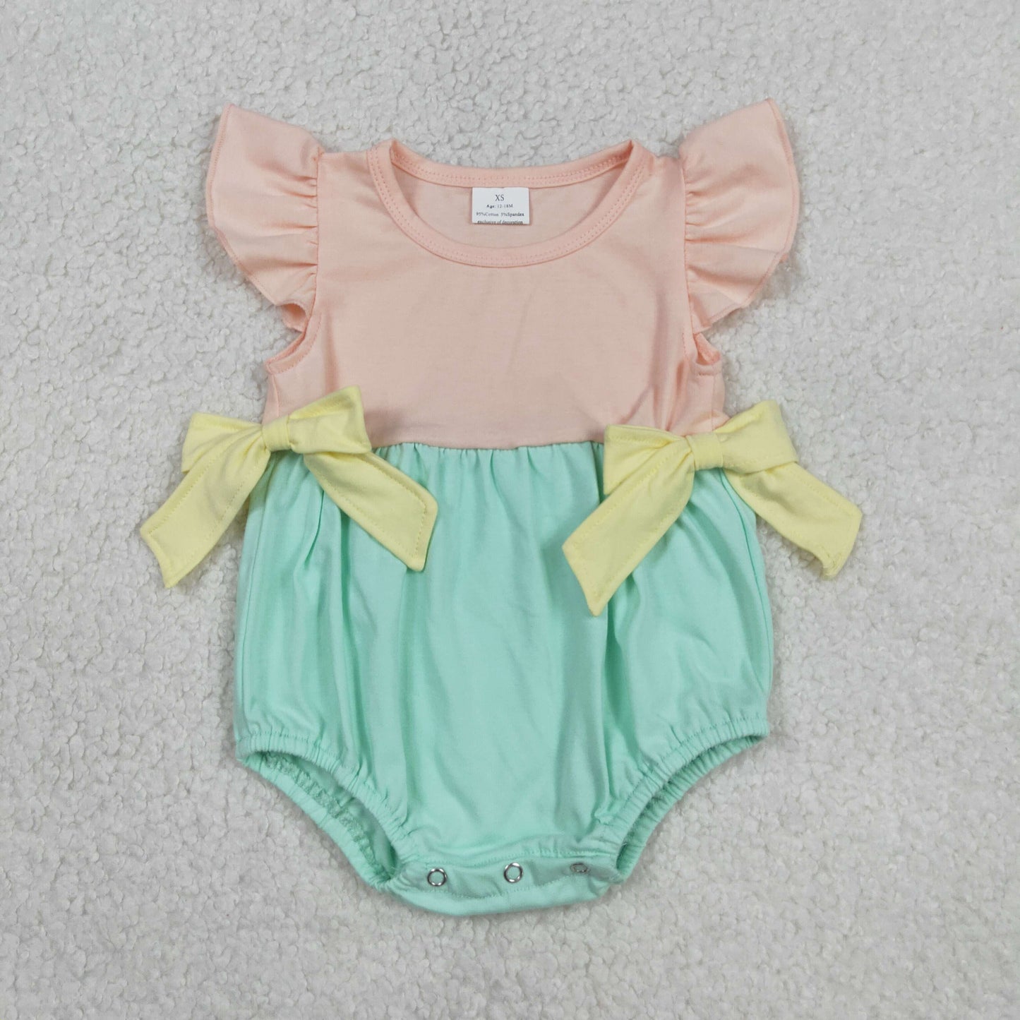 RTS Sibling Baby Boys Girls Infant Summer Bubble Rompers Cotton Clothes