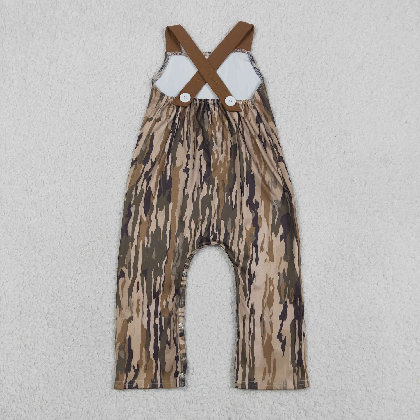 Sibling Baby Boys Girls Kids Embroidery Deer Romper Jumpsuit Camo Clothes