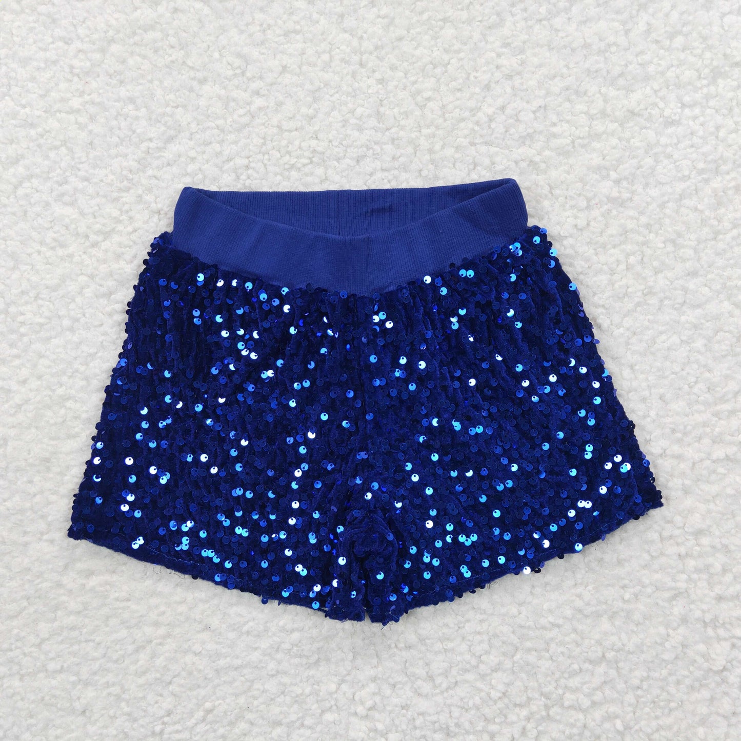 USA Shop Baby Girls Kids Blue Sequins Shorts Bottoms Clothes