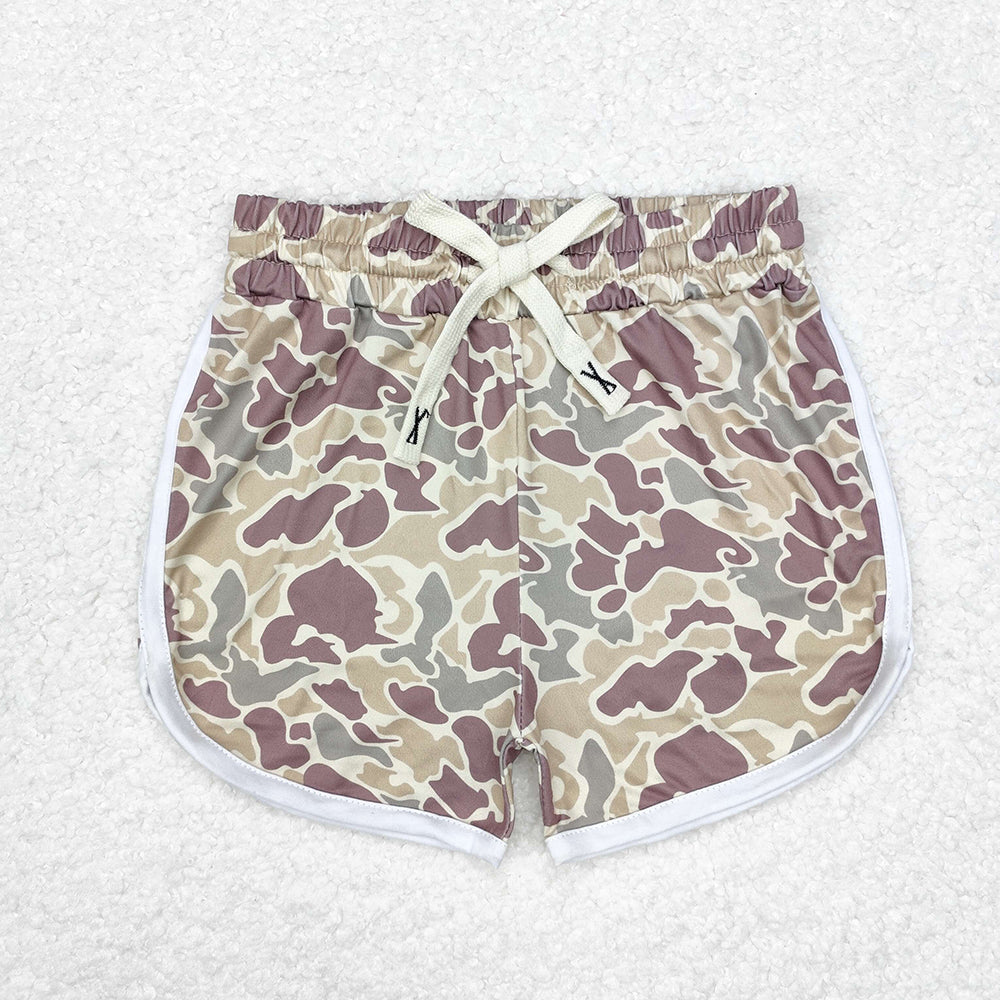 USA Shop Baby Girls Kids Green Camo Sports Shorts Bottoms Summer Clothes
