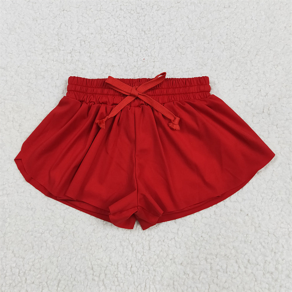 RTS Baby Girls Toddler Yoga Active Ruffle Shorts Summer Bottoms Clothes ( No.1-5 )