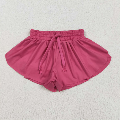 RTS Baby Girls Toddler Yoga Active Ruffle Shorts Summer Bottoms Clothes ( No.1-5 )