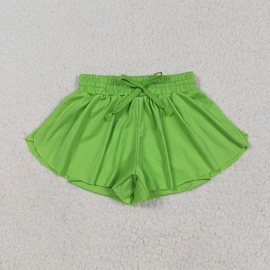 RTS Baby Girls Toddler Yoga Active Ruffle Shorts Summer Bottoms Clothes ( No.6-10 )