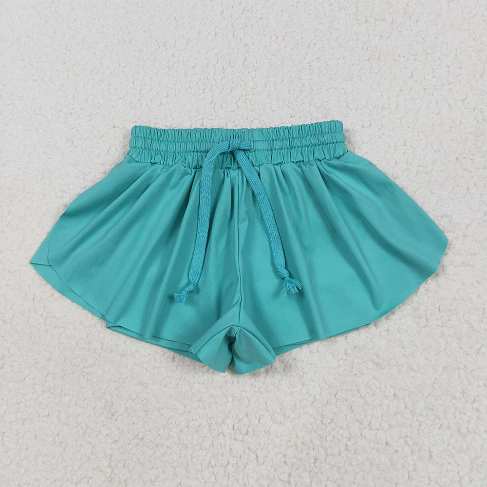 RTS Baby Girls Toddler Yoga Active Ruffle Shorts Summer Bottoms Clothes ( No.6-10 )
