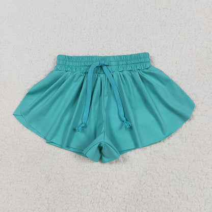 RTS Baby Girls Toddler Yoga Active Ruffle Shorts Summer Bottoms Clothes ( No.6-10 )