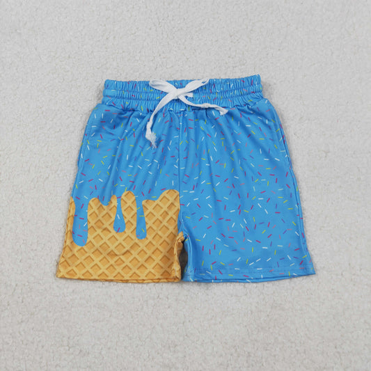 USA Shop Baby Boys Kids Sprinkles Drip Pockets Blue Shorts Bottoms Clothes