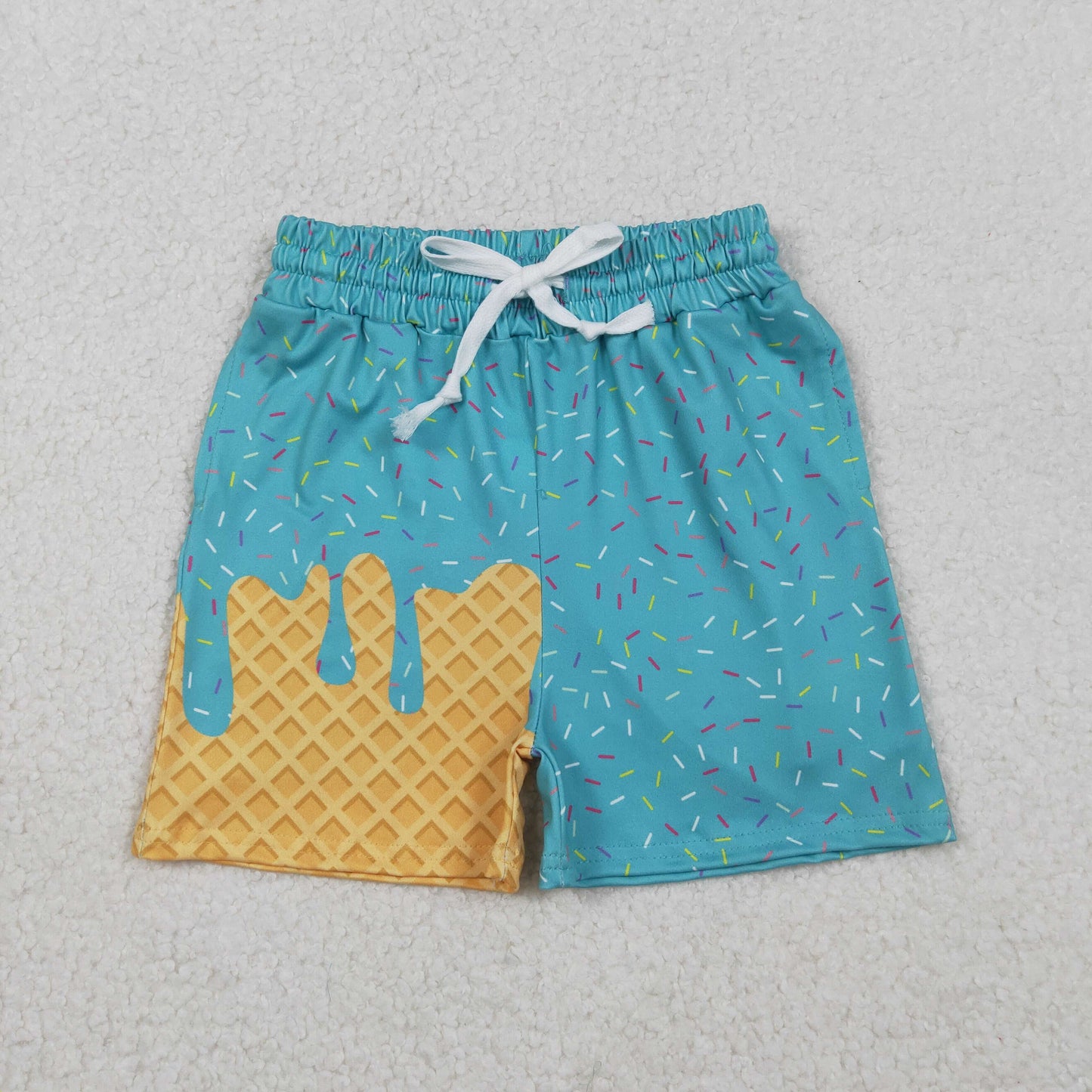 USA Shop Baby Boys Kids Sprinkles Drip Pockets Shorts Bottoms Team Clothes