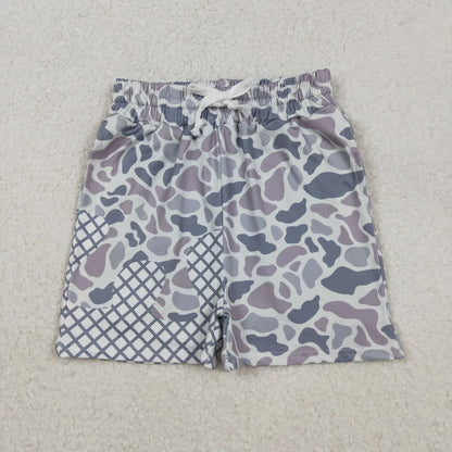 Sibling Baby Boys Toddler Southern Camo Drip Pockets Shorts Summer Bottoms