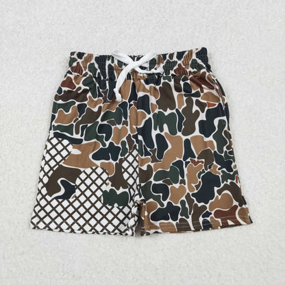 Sibling Baby Boys Toddler Southern Camo Drip Pockets Shorts Summer Bottoms