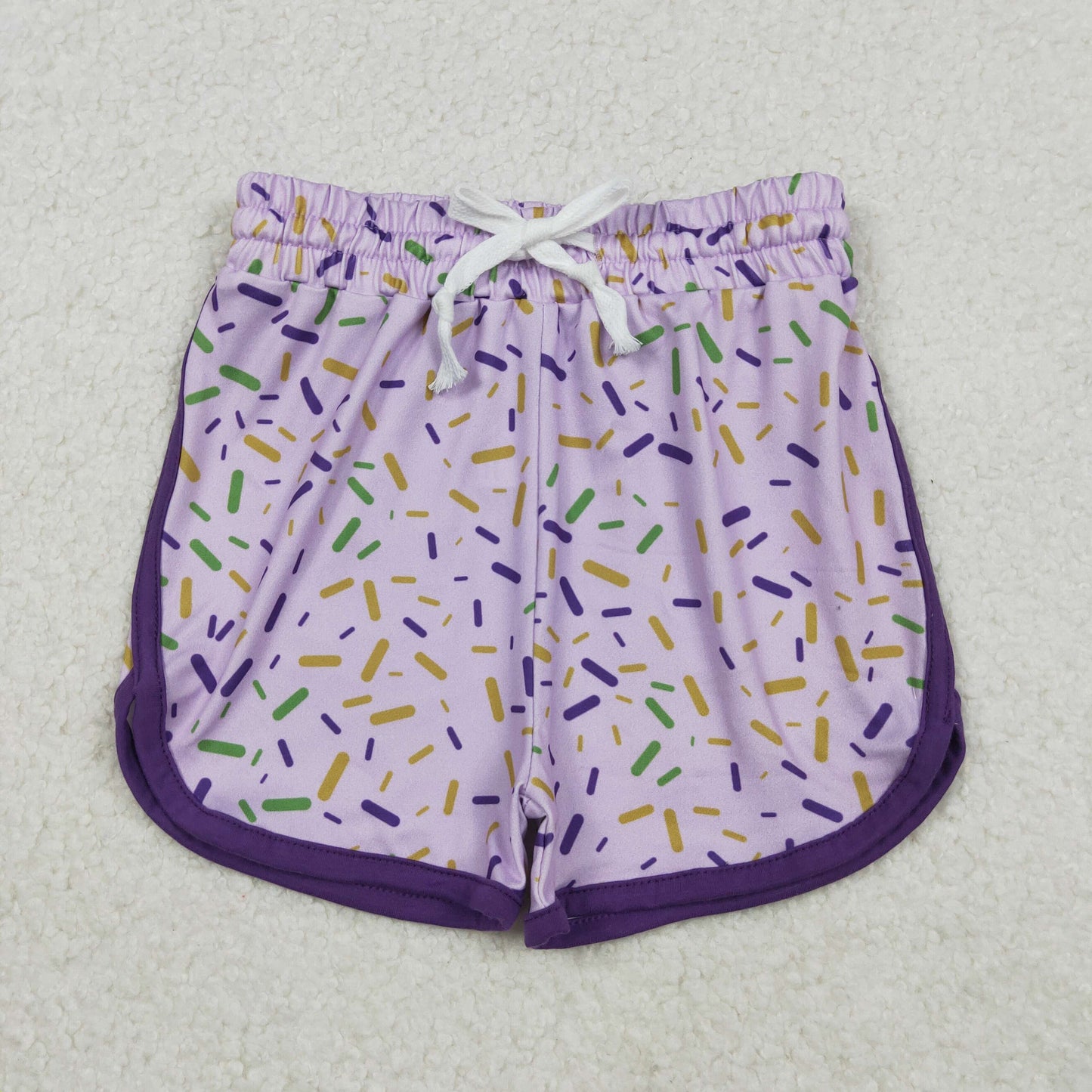 Sibling Baby Boys Girls Sprinkles Drips Hoodie Shirt Shorts Skirts Lavender Clothes