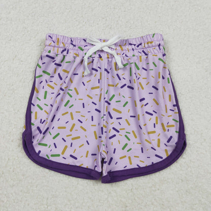 Sibling Baby Boys Girls Sprinkles Drips Hoodie Shirt Shorts Skirts Lavender Clothes